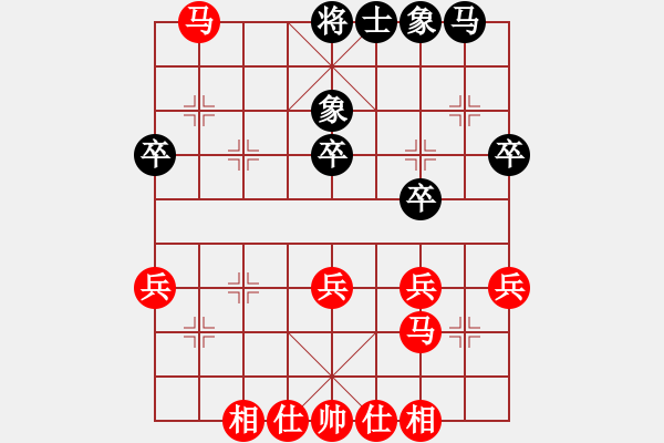 象棋棋譜圖片：天天象棋精彩對(duì)局（L先勝平靜） - 步數(shù)：31 