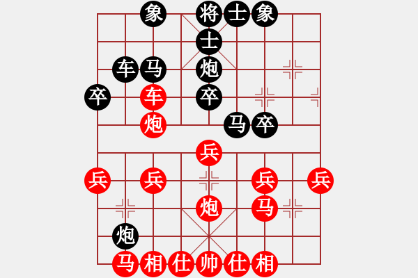 象棋棋譜圖片：遼寧 趙慶閣 和 黑龍江 趙國(guó)榮 - 步數(shù)：30 