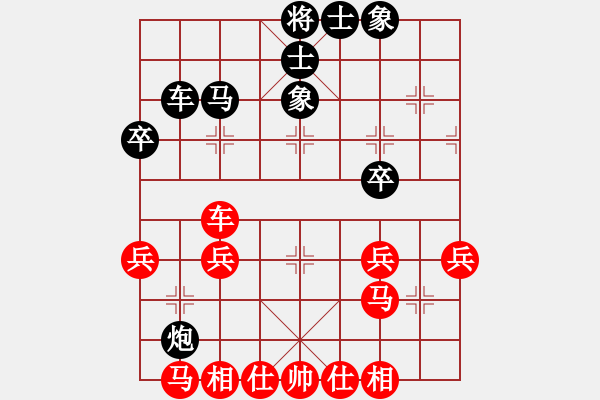 象棋棋譜圖片：遼寧 趙慶閣 和 黑龍江 趙國(guó)榮 - 步數(shù)：40 