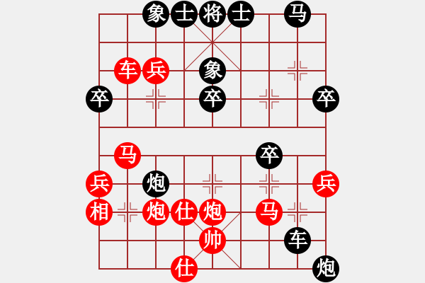 象棋棋譜圖片：青島科技大(6段)-勝-小杜(3段) - 步數(shù)：40 