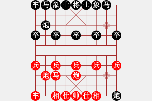 象棋棋譜圖片：1153局 A00- 不合理開(kāi)局-小蟲引擎23層(先勝)業(yè)2-2 - 步數(shù)：10 