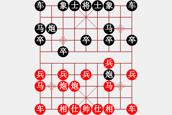 象棋棋谱图片：bbboy002(4弦)-胜-青州光文(8星) - 步数：10 