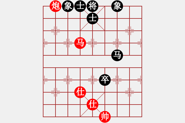 象棋棋谱图片：上海 白天晓 和 辽宁 钟少鸿 - 步数：120 