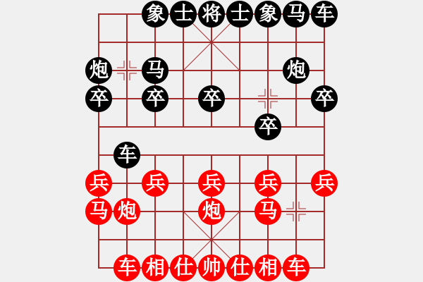 象棋棋譜圖片：2020.8.18.6夏季聯(lián)賽先勝棋協(xié)大師2機(jī)器人 - 步數(shù)：10 