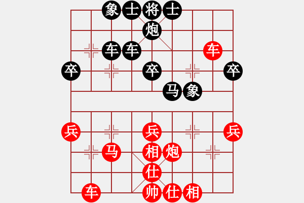 象棋棋譜圖片：點(diǎn)滴人生(9段)-和-沱牌酒(9段) - 步數(shù)：40 