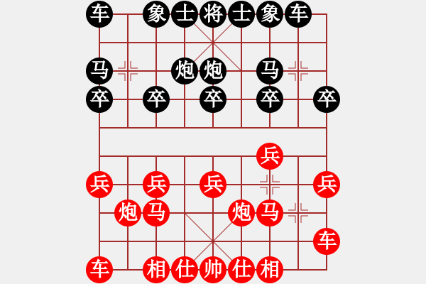 象棋棋譜圖片：銀鳳二號(9星)-和-cqbb(9星) - 步數(shù)：10 