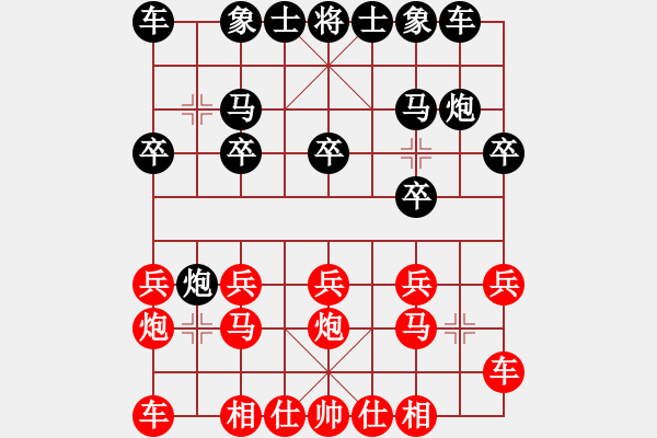 象棋棋譜圖片：風(fēng)鈴 -紅先負(fù)- 劉莉 - 步數(shù)：10 