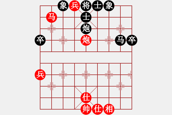 象棋棋譜圖片：棋界豪杰(地煞)-勝-星云戰(zhàn)神一(4f) - 步數(shù)：75 