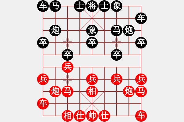 象棋棋譜圖片：河南楚河漢界天倫 趙金成 勝 杭州環(huán)境集團(tuán) 趙子雨 - 步數(shù)：10 