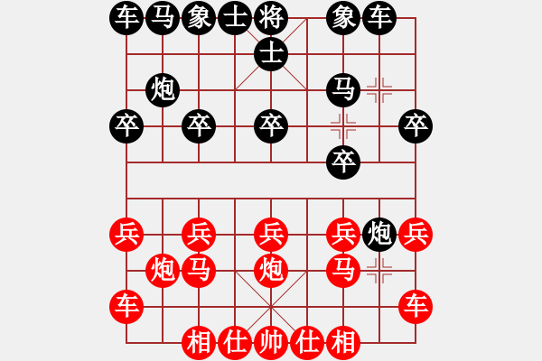 象棋棋譜圖片：澳門隊(duì) 杜光偉 負(fù) 天津市象棋隊(duì) 韓大勇 - 步數(shù)：10 