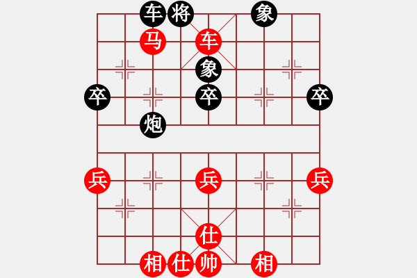 象棋棋譜圖片：bbboy002(初級)-勝-平凡人(9級) - 步數：50 