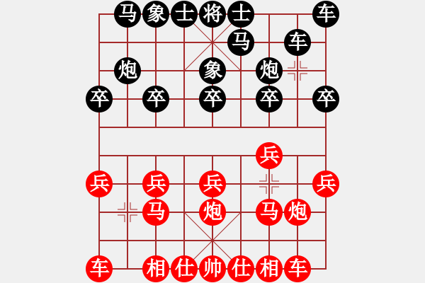 象棋棋譜圖片：Thanh T...(業(yè)8-2) 先負(fù) bbboy002（業(yè)8-1） - 步數(shù)：10 