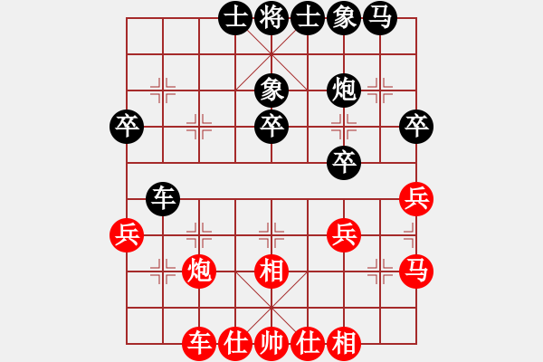 象棋棋譜圖片：萬榮紡織(業(yè)4-2) 負(fù) 魯旨刀(業(yè)4-1) - 步數(shù)：30 