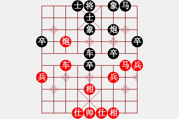 象棋棋譜圖片：萬榮紡織(業(yè)4-2) 負(fù) 魯旨刀(業(yè)4-1) - 步數(shù)：40 