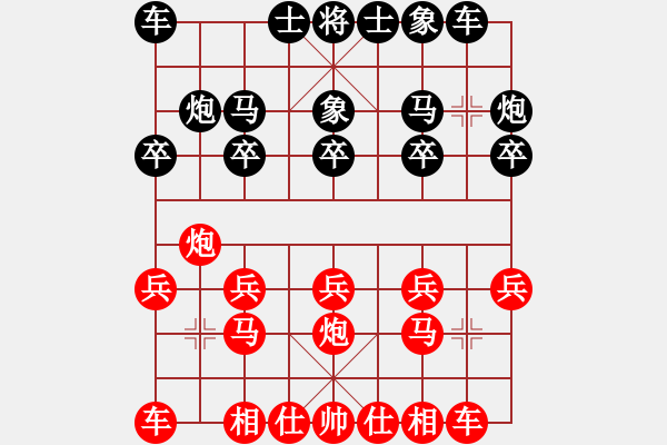 象棋棋譜圖片：棄子奪勢(2段)-負(fù)-自信(5r) - 步數(shù)：10 