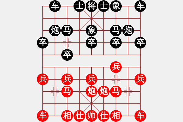 象棋棋譜圖片：邱卓棋先負(fù)何嘉誠 - 步數(shù)：10 