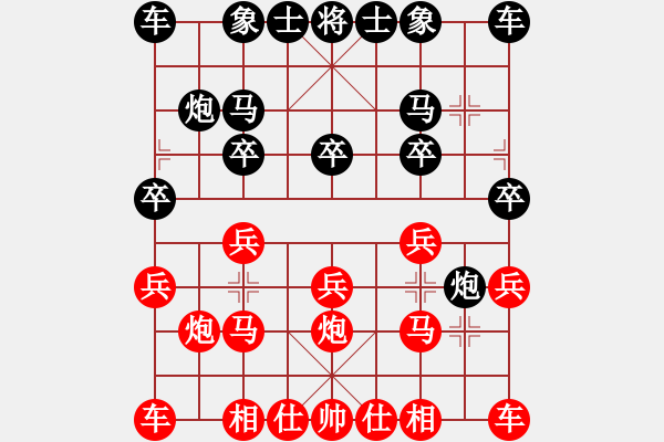 象棋棋譜圖片：朱永吉 先勝 阿Q - 步數(shù)：10 