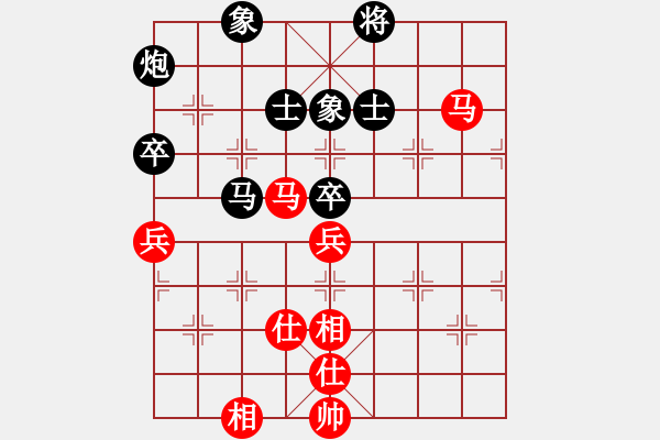象棋棋谱图片：第17轮 7-1 京冀 金波 红先和 上海 谢靖 - 步数：100 