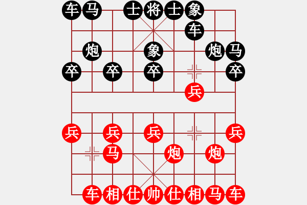 象棋棋譜圖片：2018財(cái)源在線杯新甲賽包天俊先和王鑫海4 - 步數(shù)：10 