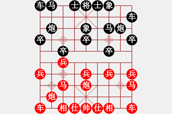 象棋棋譜圖片：2019首屆鵬城杯全象排位賽汪洋先勝王天一4-4 - 步數(shù)：10 