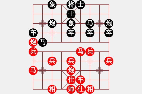 象棋棋譜圖片：twbylz(2段)-勝-yuhailiu(6段) - 步數(shù)：30 