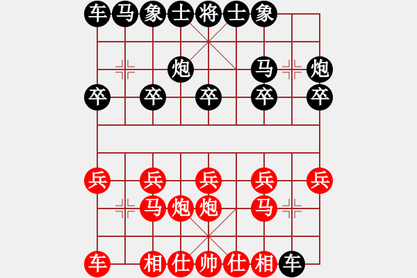 象棋棋譜圖片：少兒群05郭威 負(fù) 少兒群05周詣力 - 步數(shù)：10 