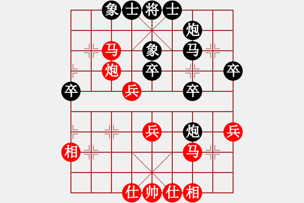 象棋棋譜圖片：少兒群05郭威 負(fù) 少兒群05周詣力 - 步數(shù)：40 