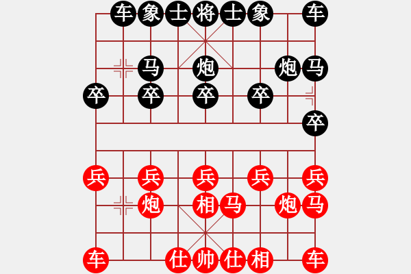 象棋棋譜圖片：xghss[108603789] -VS- ABCD[1060409161] - 步數(shù)：10 