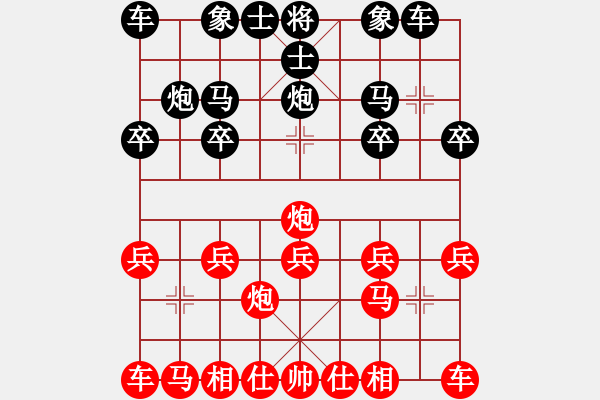 象棋棋譜圖片：韶關(guān)學(xué)院金科佑 負(fù) 韶關(guān)學(xué)院韓裕恒（03） - 步數(shù)：10 