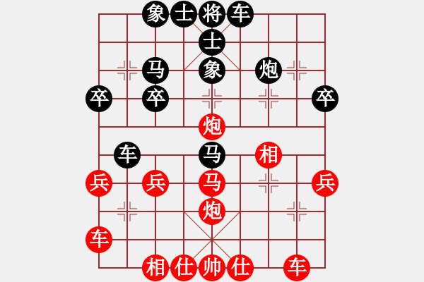 象棋棋譜圖片：天天象棋縱橫四海太守棋狂先勝林中王業(yè)7-2 - 步數(shù)：30 