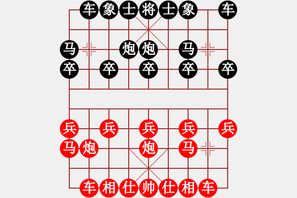 象棋棋譜圖片：因?yàn)樗訹1245437518] -VS- sx[1724033284] - 步數(shù)：10 