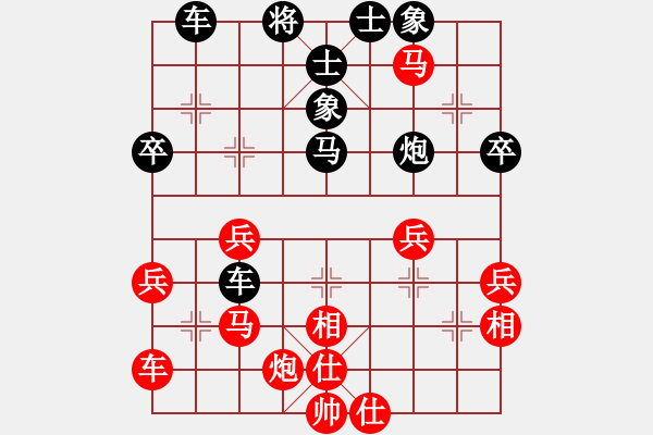 象棋棋譜圖片：急沖中兵 - 步數(shù)：60 