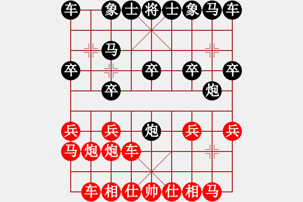 象棋棋譜圖片：淡雅飄香 鐵滑轉(zhuǎn)金鉤棄空 遇棄3馬變1 - 步數(shù)：10 