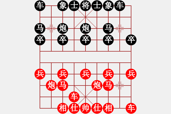 象棋棋譜圖片：周兆雄VS劉軍 - 步數(shù)：10 