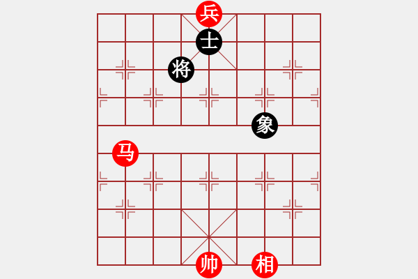 象棋棋譜圖片：盤馬彎弓--馬底兵勝單士象例析（7） - 步數(shù)：0 