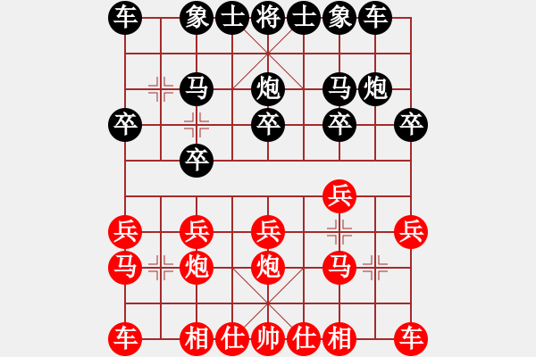 象棋棋譜圖片：友誼第一(6弦)-負(fù)-猛虎(9星) - 步數(shù)：10 