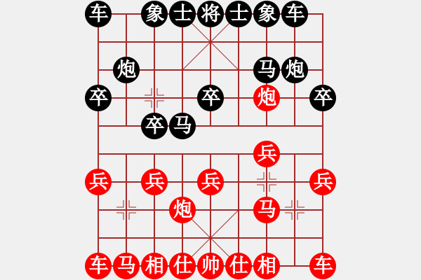 象棋棋譜圖片：安徽宣城兵(6級(jí))-勝-bbboy002(3級(jí)) - 步數(shù)：10 