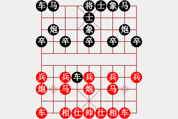 象棋棋譜圖片：寶坻第三(9級(jí))-負(fù)-汕頭張漢斌(1段) - 步數(shù)：10 