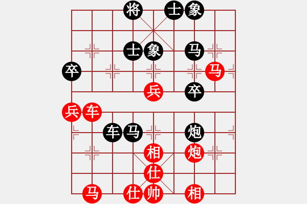 象棋棋譜圖片：鶴城元元(5段)-勝-黑鯊魚(3段) - 步數(shù)：60 