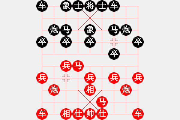 象棋棋譜圖片：風 - 步數(shù)：10 