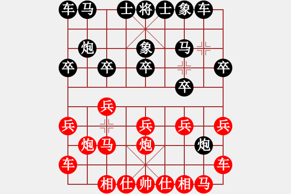 象棋棋譜圖片：sunweil(2段)-負-瑞風(1段) - 步數(shù)：10 