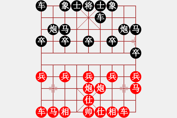 象棋棋譜圖片：hphphpphph(1段)-負(fù)-楚河陸云(1段) - 步數(shù)：10 