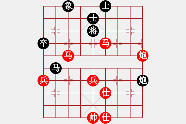 象棋棋譜圖片：scsa(5級(jí))-勝-大力金剛指(3級(jí)) - 步數(shù)：100 