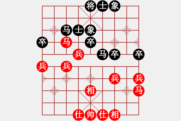 象棋棋譜圖片：【賈廣智對(duì)局集第36局】·2015年龍城棋協(xié)第十六屆象棋公開賽：第三輪·張少峰（先勝）賈廣智 - 步數(shù)：40 