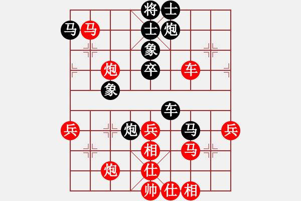 象棋棋谱图片：中炮过河车互进七兵对屏风马左马盘河 红七路马 问情(地煞)-胜-弥勒佛主(风魔) - 步数：60 