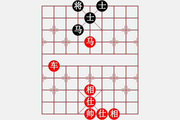 象棋棋譜圖片：車馬例勝馬雙士 - 步數(shù)：0 