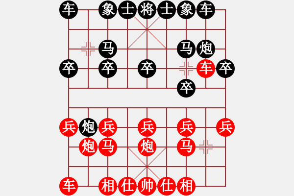 象棋棋譜圖片：華山小兵(4段)-勝-緣份主管號(7段) - 步數(shù)：10 