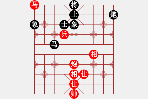象棋棋谱图片：第8轮 3-1 内蒙古 宿少峰 红先和 上海 才溢 - 步数：100 