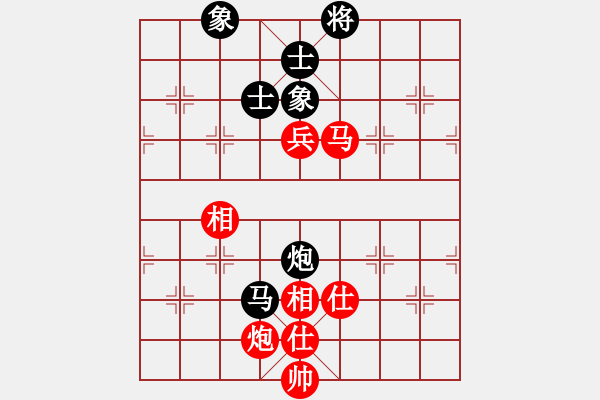 象棋棋譜圖片：第8輪 3-1 內(nèi)蒙古 宿少峰 紅先和 上海 才溢 - 步數(shù)：130 