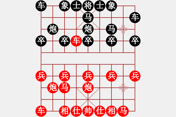 象棋棋譜圖片：[12級(jí)]蛻變，從今天 先負(fù) [13級(jí)]浩軒爺 - 步數(shù)：10 